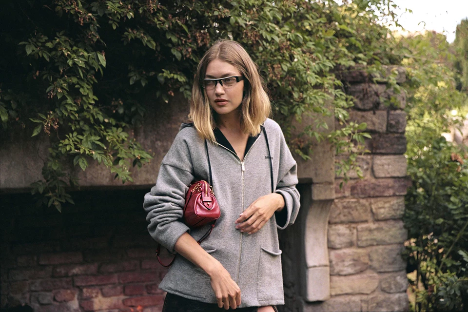 Gigi Hadid – Miu Miu Holiday Collection 2025