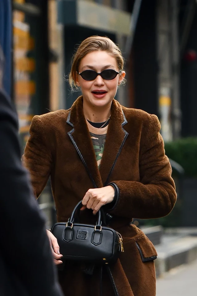 Gigi Hadid Spotted Enjoying Lunch at Sadelle’s in SoHo, New York 11-19-2025