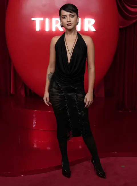 Isabela Merced – TIRTIR Opening Red Carpet in Los Angeles 11-14-2025