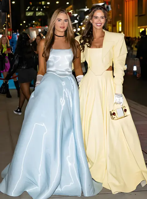 Kate Barton and Kelsey Anderson – 2025 Heidi Klum Halloween Party at Hard Rock Hotel in New York City 10-31-2025