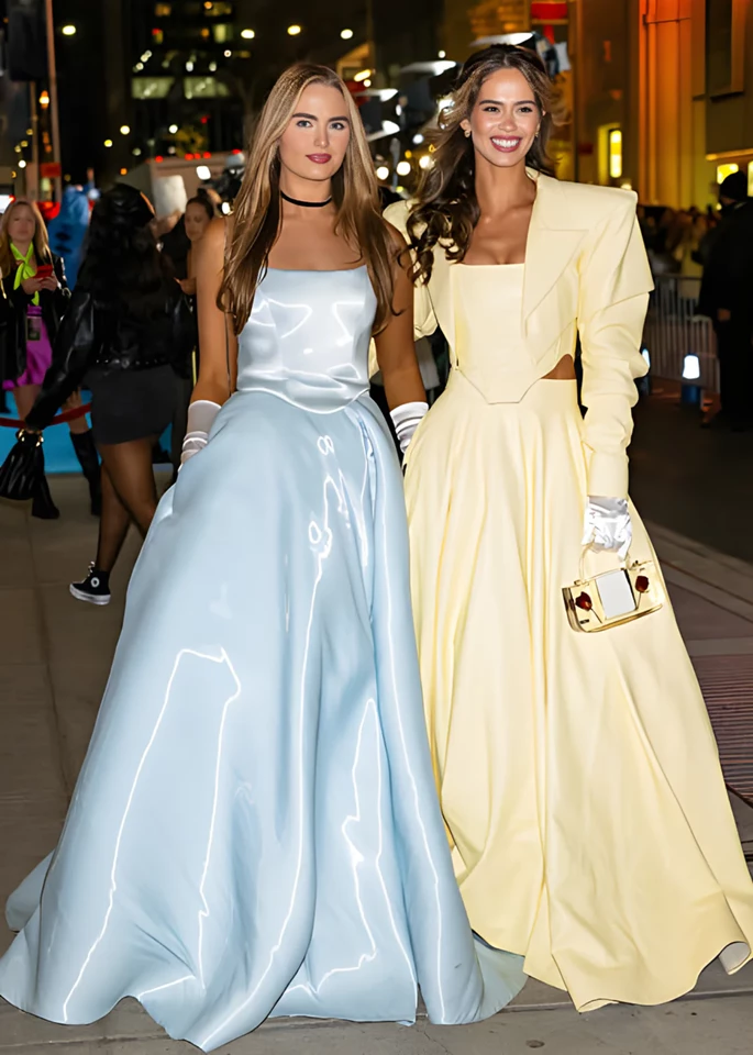 Kate Barton and Kelsey Anderson – 2025 Heidi Klum Halloween Party at Hard Rock Hotel in New York City 10-31-2025