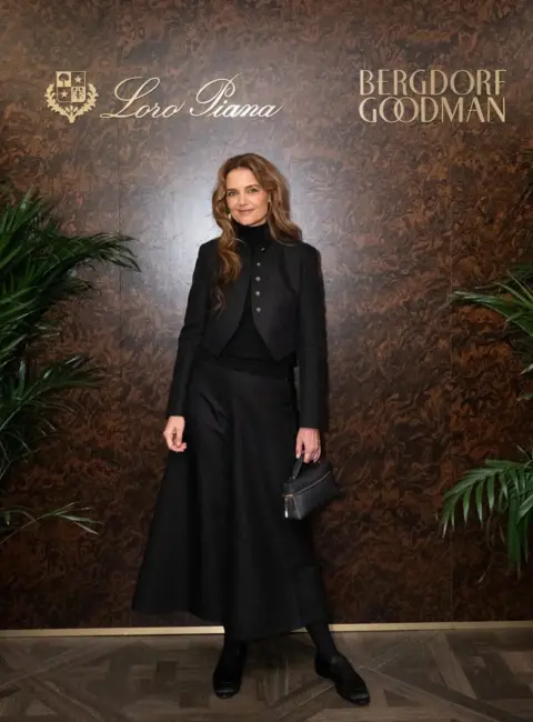 Katie Holmes – Loro Piana X Bergdorf Goodman Dinner in New York City 10-20-2025