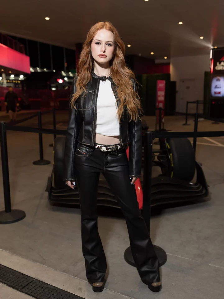 Madelaine Petsch – F1 Las Vegas Grand Prix, Las Vegas NV 11-22-2025