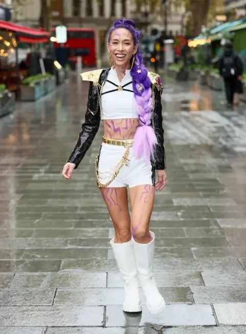 Myleene Klass Shines as Rumi in Netflix’s ‘Demon Hunters’ 10-31-2025