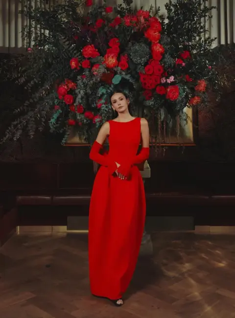 Nina Dobrev – Huy Luong Photoshoot at CFDA Vogue Fashion Fund Dinner November 2025