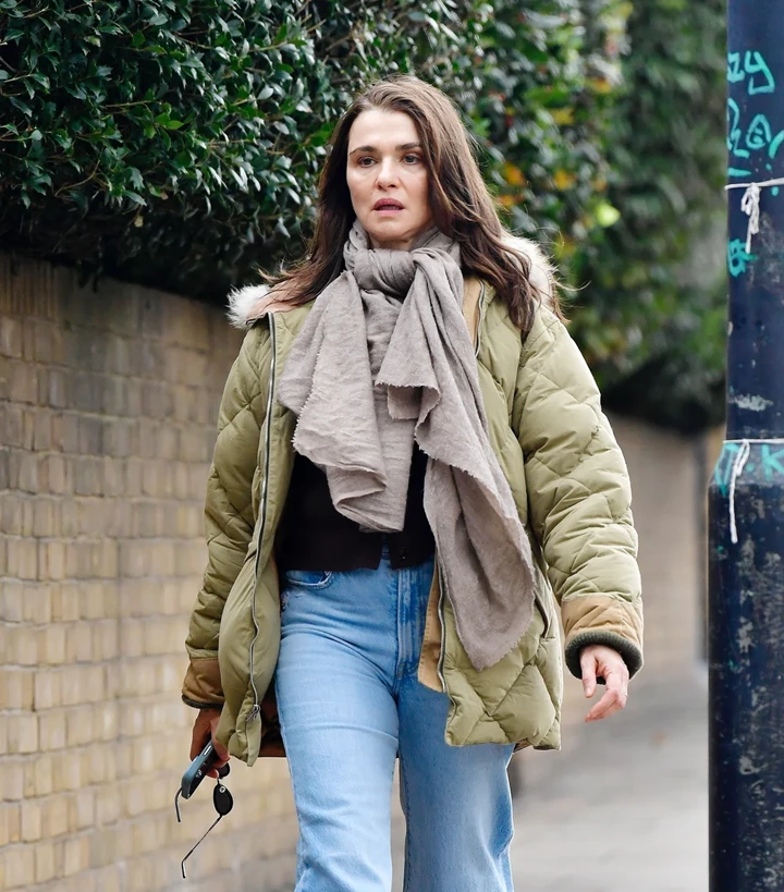 Rachel Weisz Spotted Cozy and Chic on Autumn Stroll in Primrose Hill 10-29-2025
