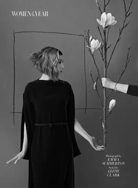 Rosamund Pike – Harper’s Bazaar UK December 2025/January 2026