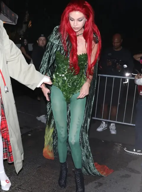 Stella Maxwell Steals the Spotlight at Michael Braun’s Halloween Bash in LA 10-31-2025