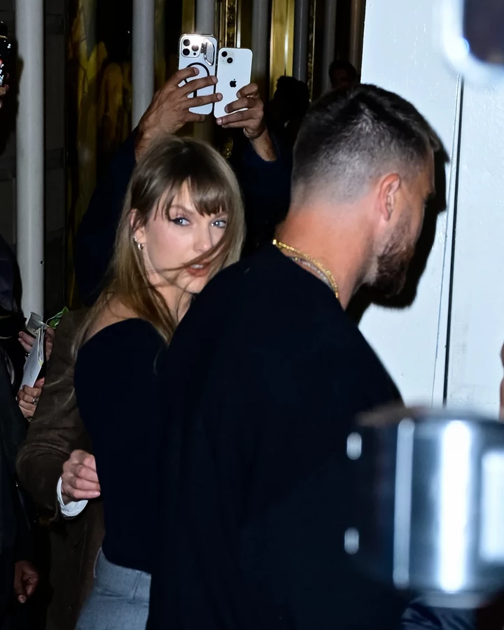 Taylor Swift and Travis Kelce Spotted Exiting The Polo Bar in New York City 11-05-2025