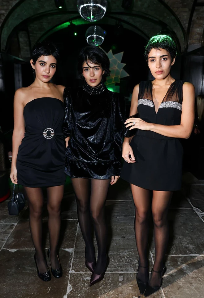 The Triplets – Attends a Special Cocktail Hosted by Rebecca Vallance at Aki London in London, England 11-26-2025