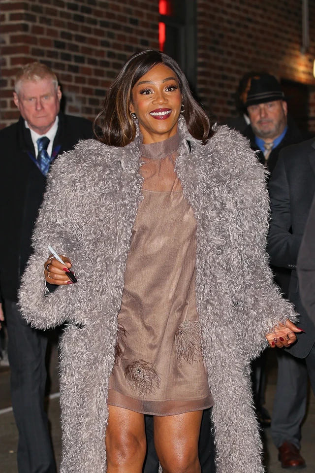 Tiffany Haddish Steals the Spotlight with Stylish Exit from The Late Show in NYC 11-05-2025