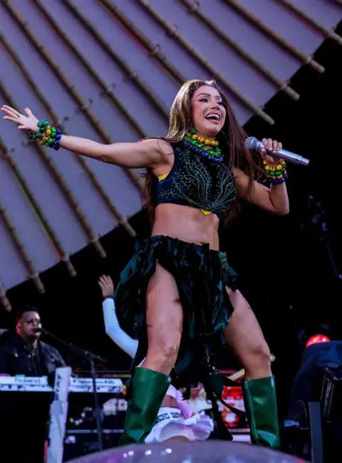 Viviane Batidao – Performs During the 2025 Global Citizen Festival Amazonia at Mangueirao Stadium in Belem, Brazil 11-01-2025