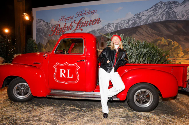 Elsa Hosk – The Ralph Lauren Holiday Experience, Los Angeles, CA 12-05-2025