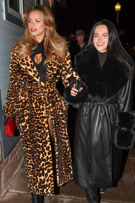 Brooks Nader and Sisters Join Lindsey Vonn for Dinner at Matsuhisa in Aspen, Colorado 12-27-2025