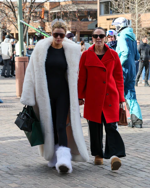 Brooks Nader Spotted Shopping at Ralph Lauren in Aspen with Her Mother 12-26-2025