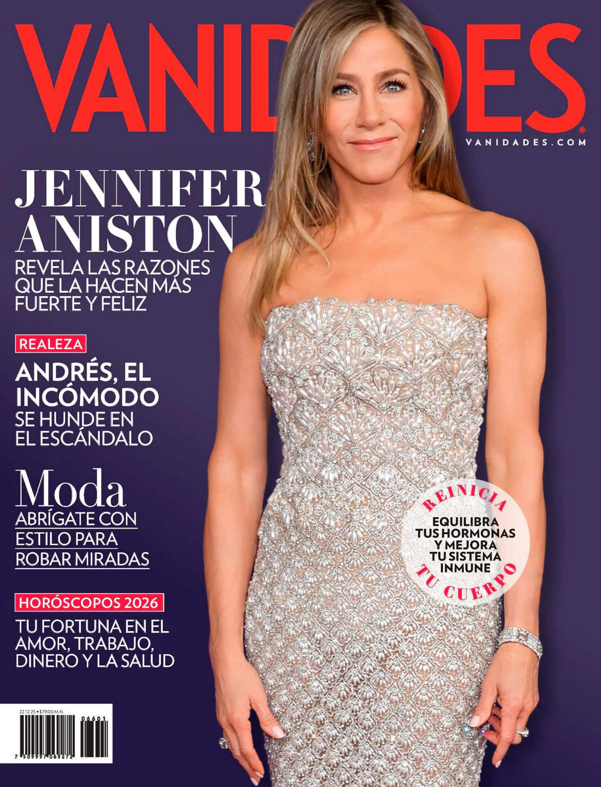 Jennifer Aniston – Vanidades Mexico January 2026