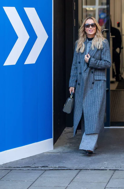 Amanda Holden at Global Radio, London, England 01-14-2026