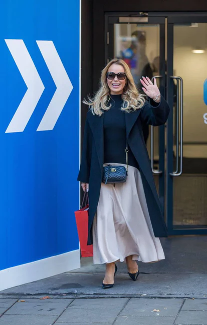 Amanda Holden Looks Gorgeous as She Leaves Global Radio Studios in London 01-05-2026