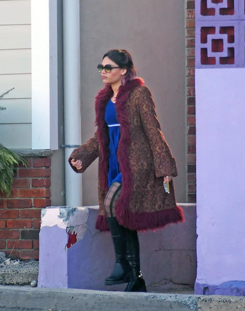 Ariana Greenblatt Spotted Filming New Movie ‘Somedays’ in Cranford, NJ 01-12-2026