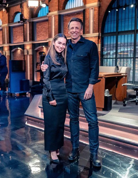 Emilia Clarke – Late Night with Seth Meyers 01-12-2026