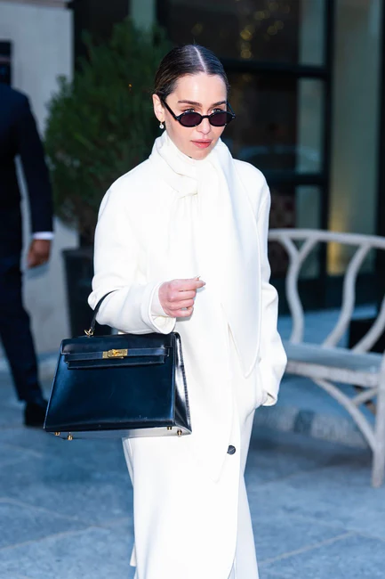 Emilia Clarke Spotted in SoHo, New York City with a Fashionable Walk 01-13-2026