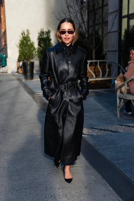 Emilia Clarke Spotted Roaming the Streets of SoHo, NYC 01-12-2026