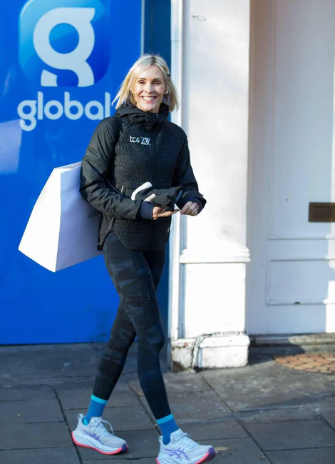 Jenni Falconer at Global Radio, London, England 01-14-2026